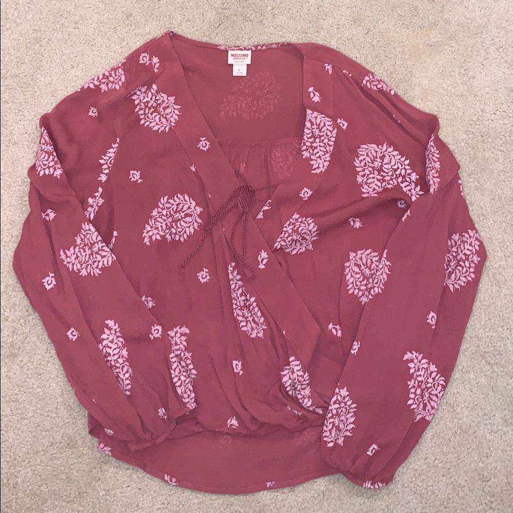Target wrap shirt